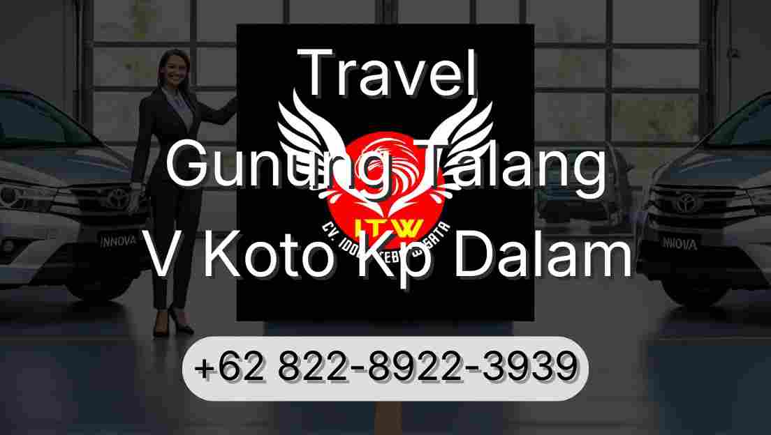 Travel Gunung Talang V Koto Kp Dalam