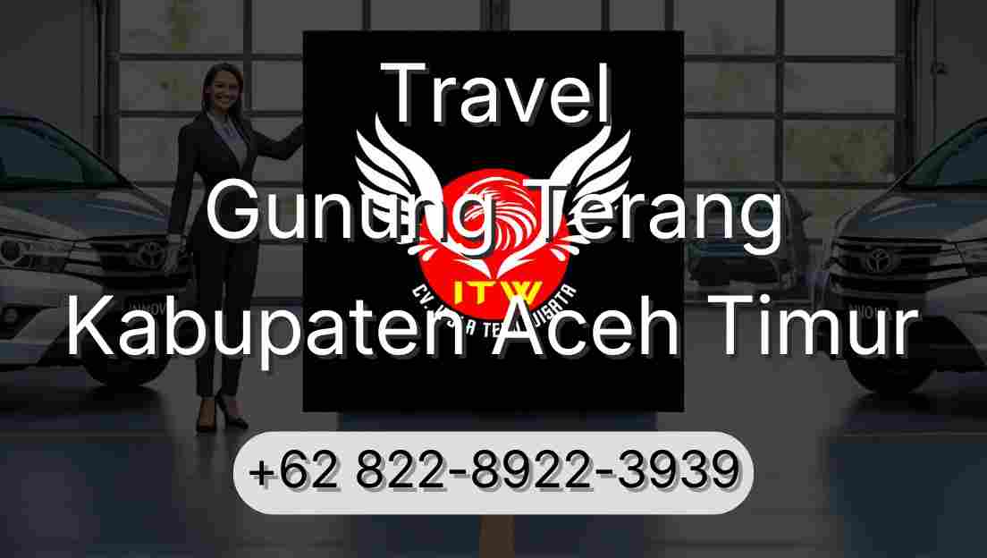 Travel Gunung Terang Kabupaten Aceh Timur