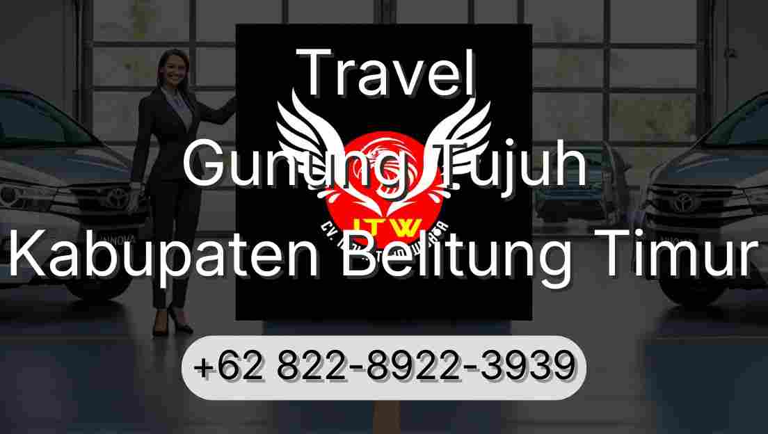 Travel Gunung Tujuh Kabupaten Belitung Timur