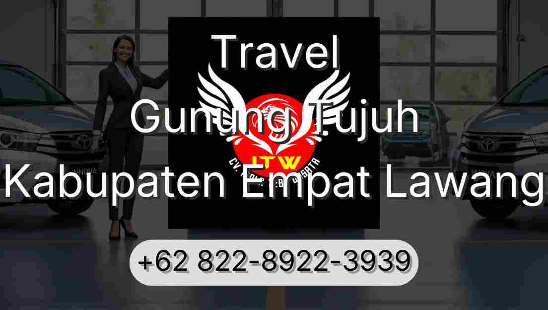 Travel Gunung Tujuh Kabupaten Empat Lawang