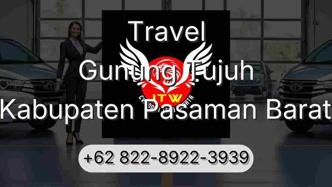 Travel Gunung Tujuh Kabupaten Pasaman Barat