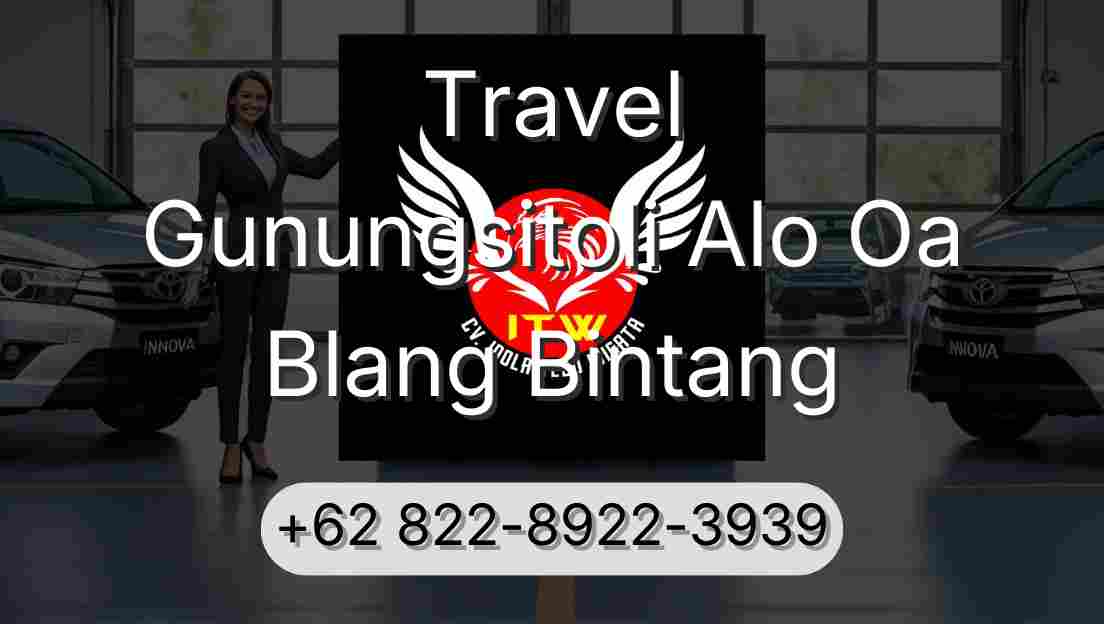 Travel Gunungsitoli Alo Oa Blang Bintang