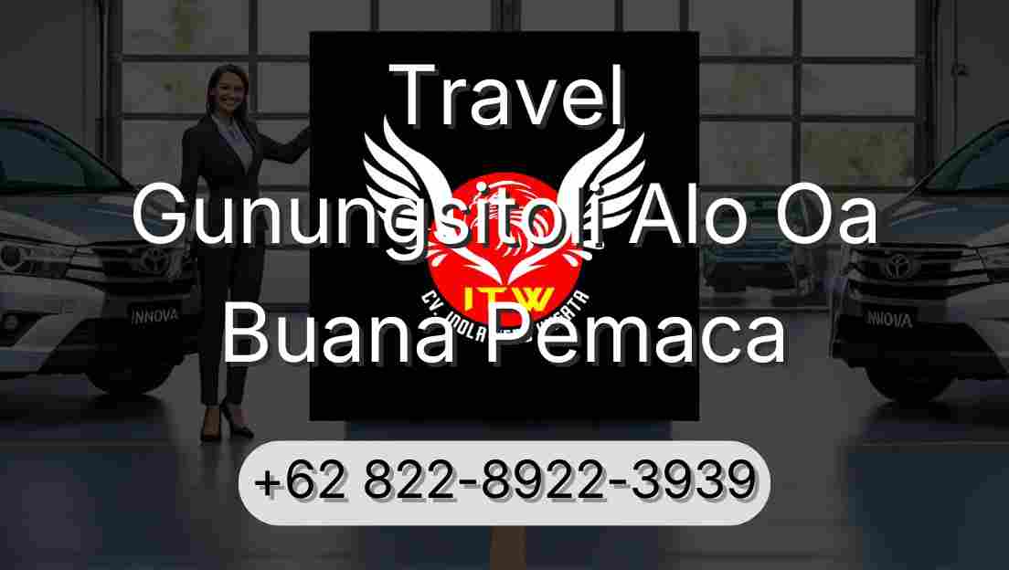 Travel Gunungsitoli Alo Oa Buana Pemaca