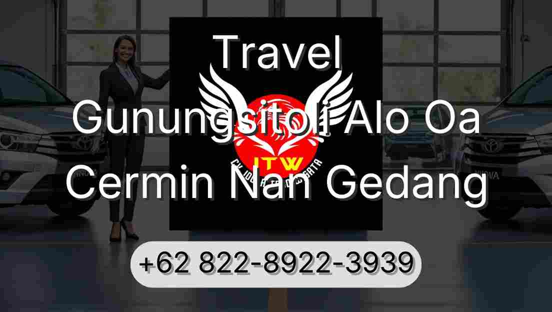 Travel Gunungsitoli Alo Oa Cermin Nan Gedang