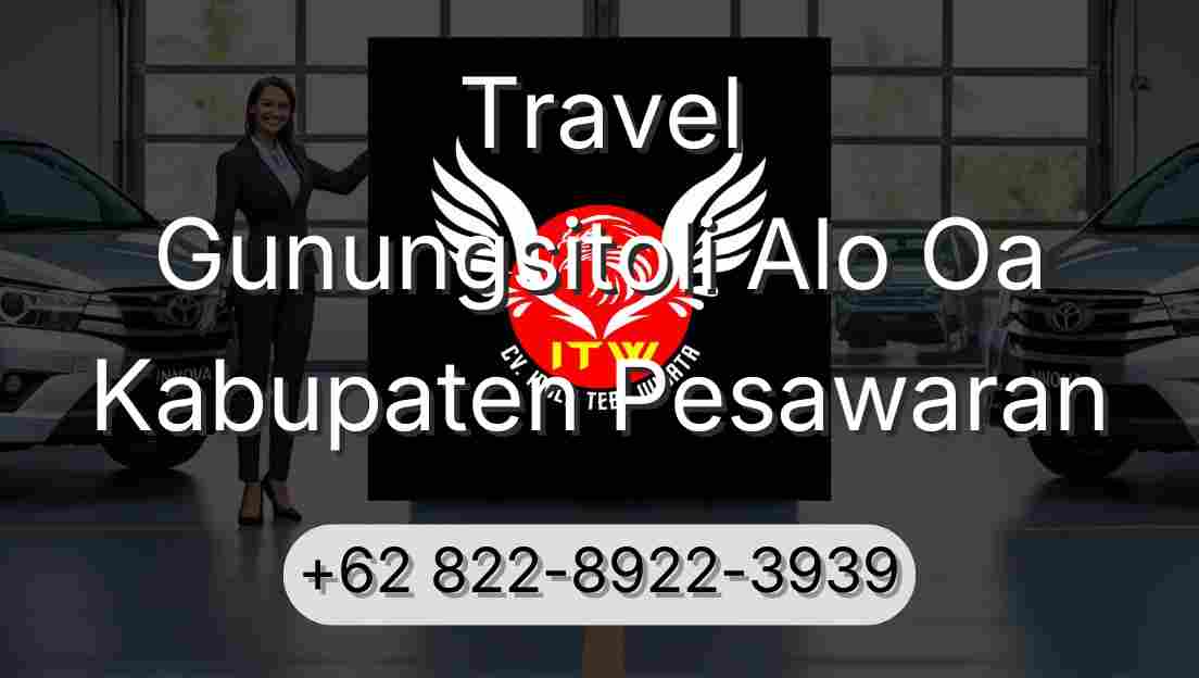 Travel Gunungsitoli Alo Oa Kabupaten Pesawaran