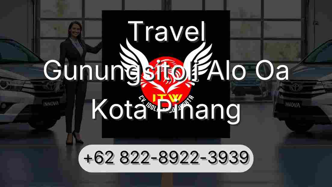 Travel Gunungsitoli Alo Oa Kota Pinang