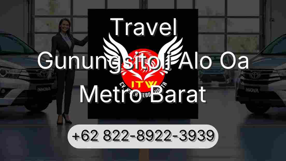 Travel Gunungsitoli Alo Oa Metro Barat