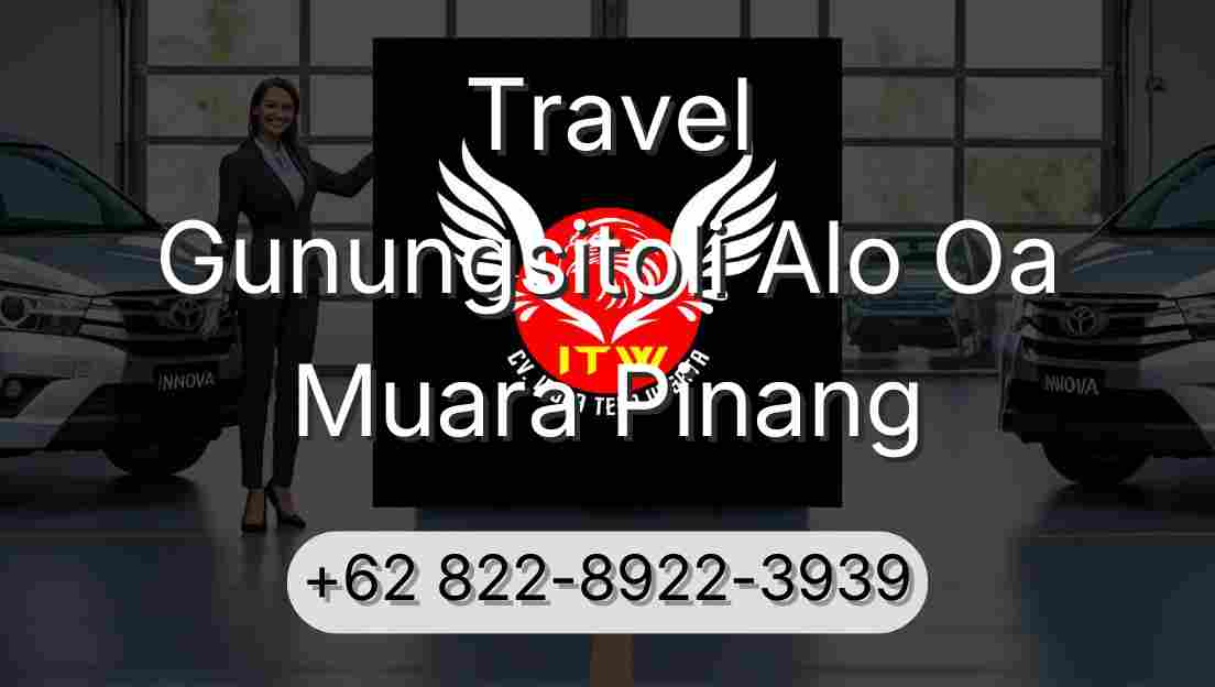 Travel Gunungsitoli Alo Oa Muara Pinang