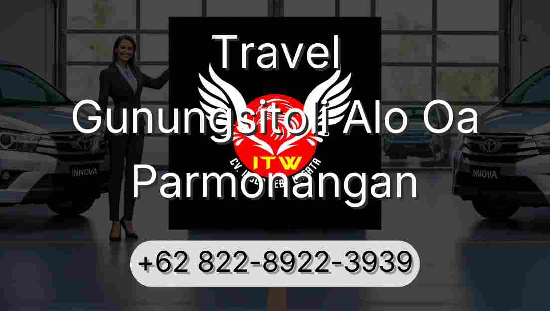 Travel Gunungsitoli Alo Oa Parmonangan