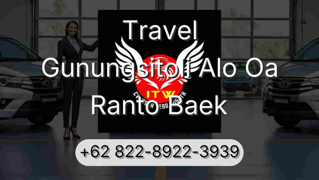 Travel Gunungsitoli Alo Oa Ranto Baek