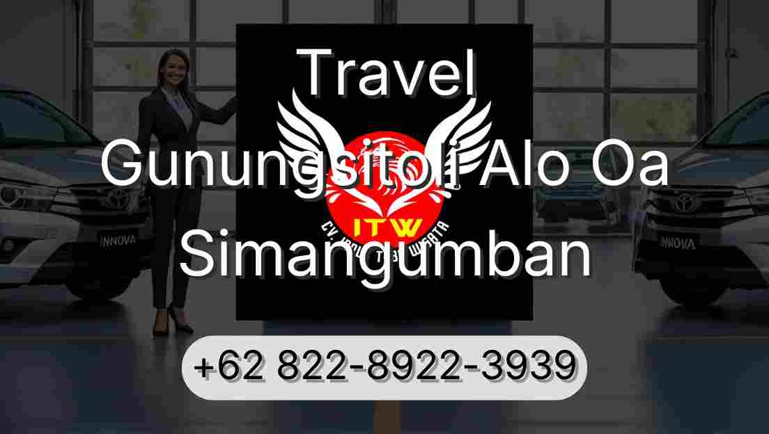 Travel Gunungsitoli Alo Oa Simangumban