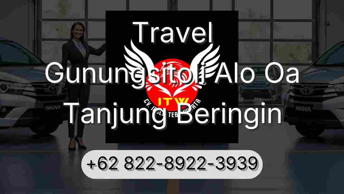 Travel Gunungsitoli Alo Oa Tanjung Beringin