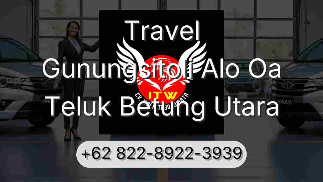 Travel Gunungsitoli Alo Oa Teluk Betung Utara