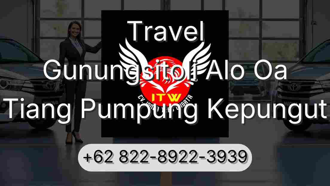 Travel Gunungsitoli Alo Oa Tiang Pumpung Kepungut