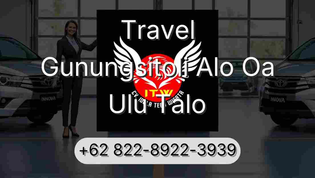 Travel Gunungsitoli Alo Oa Ulu Talo