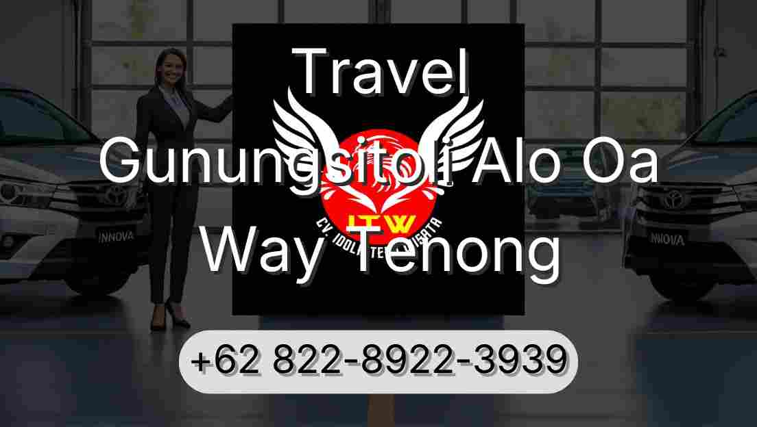 Travel Gunungsitoli Alo Oa Way Tenong