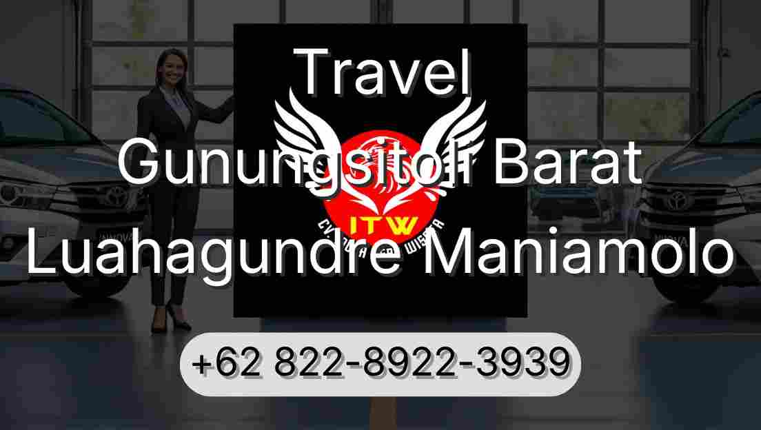 Travel Gunungsitoli Barat Luahagundre Maniamolo