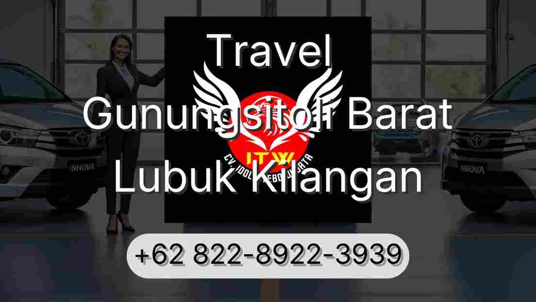 Travel Gunungsitoli Barat Lubuk Kilangan