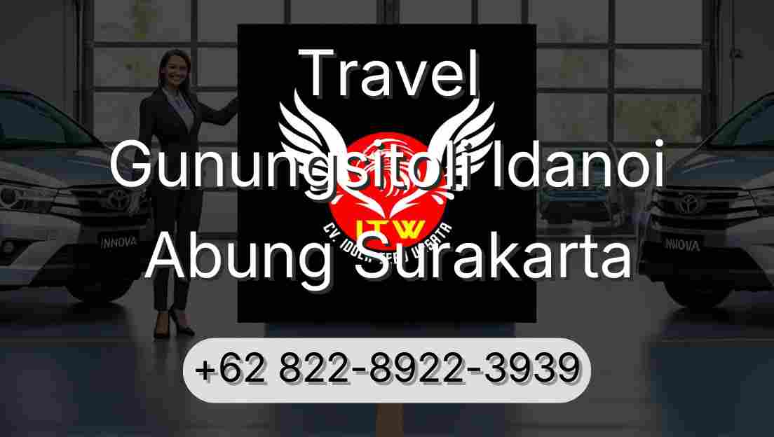 Travel Gunungsitoli Idanoi Abung Surakarta
