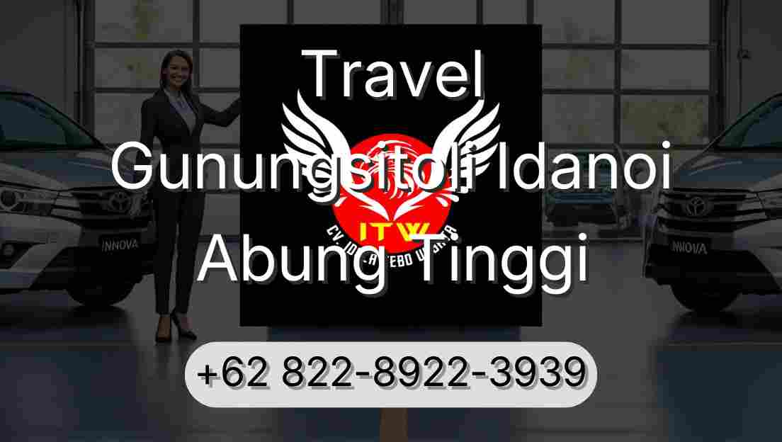 Travel Gunungsitoli Idanoi Abung Tinggi
