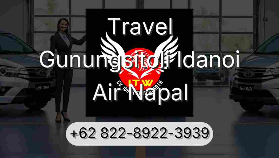 Travel Gunungsitoli Idanoi Air Napal