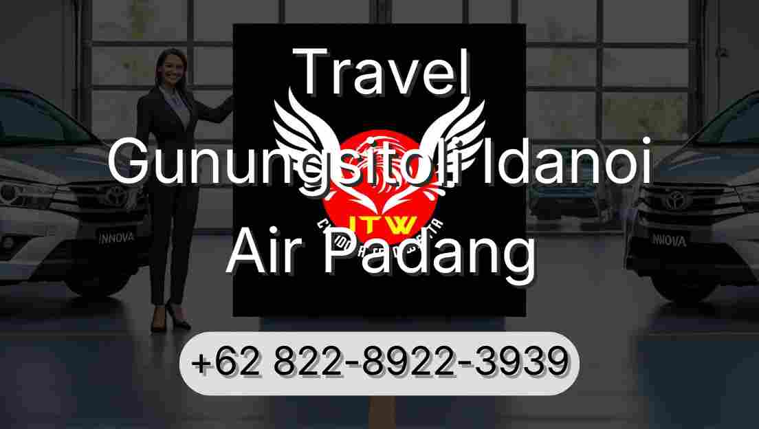 Travel Gunungsitoli Idanoi Air Padang