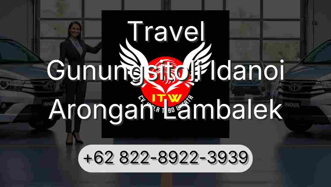 Travel Gunungsitoli Idanoi Arongan Lambalek