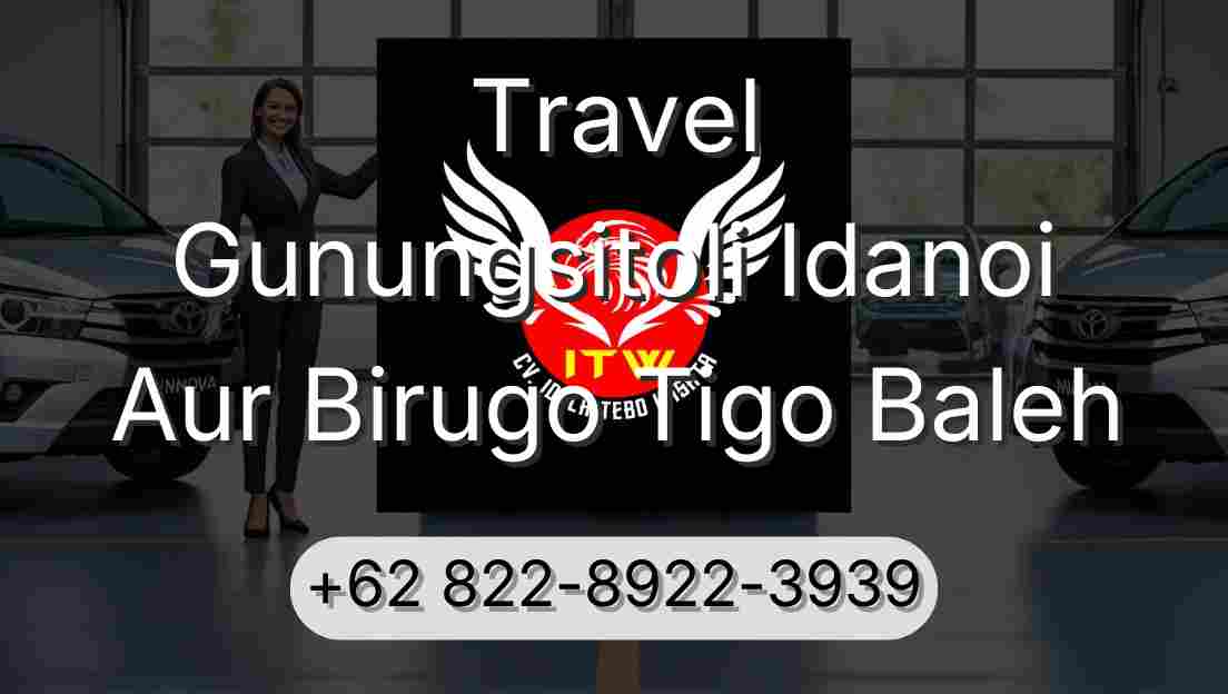 Travel Gunungsitoli Idanoi Aur Birugo Tigo Baleh