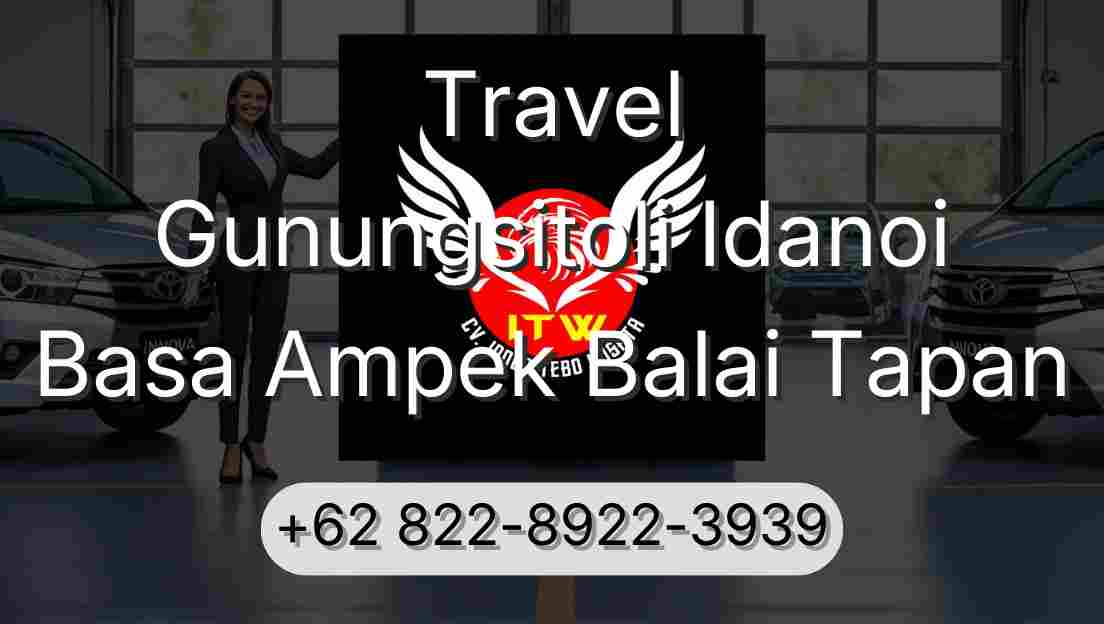 Travel Gunungsitoli Idanoi Basa Ampek Balai Tapan