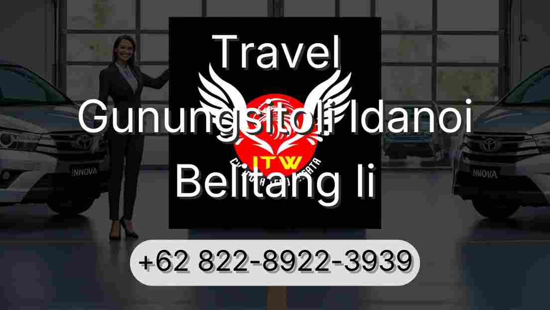 Travel Gunungsitoli Idanoi Belitang Ii