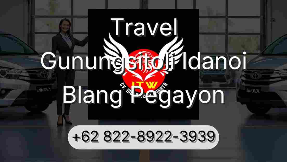 Travel Gunungsitoli Idanoi Blang Pegayon
