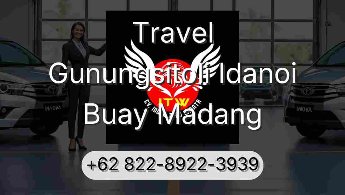 Travel Gunungsitoli Idanoi Buay Madang