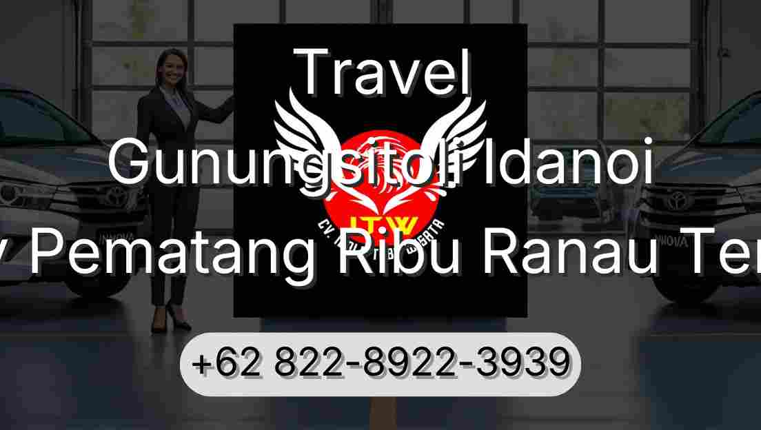Travel Gunungsitoli Idanoi Buay Pematang Ribu Ranau Tengah