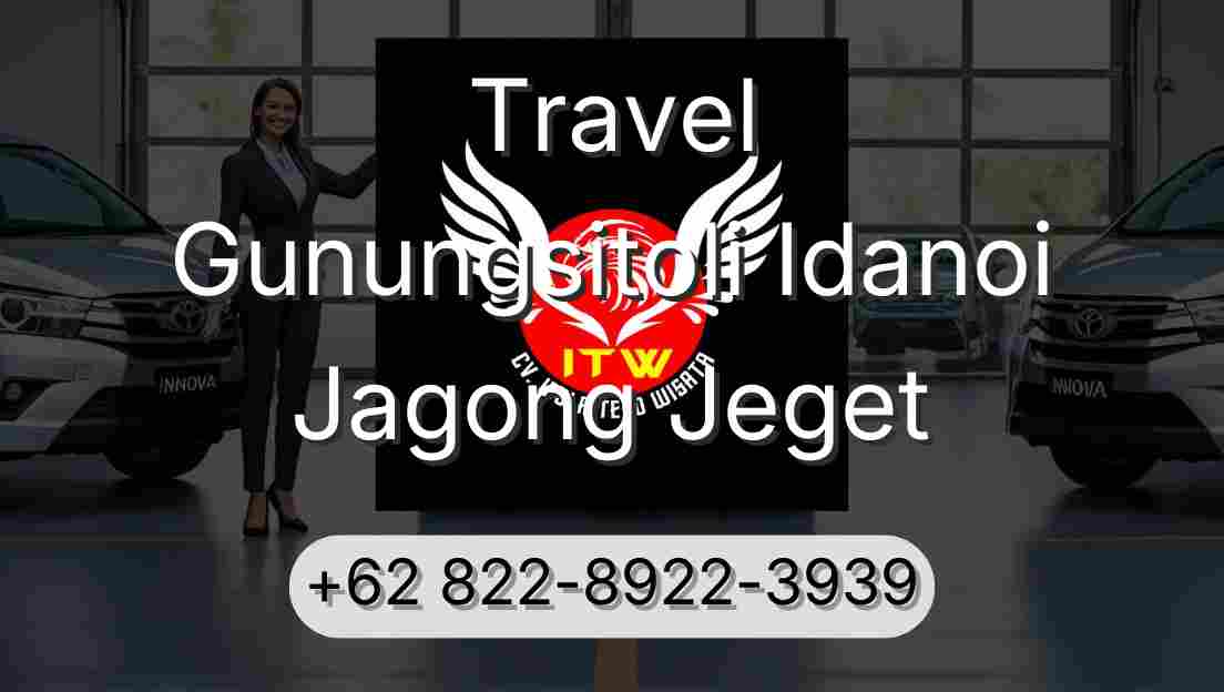 Travel Gunungsitoli Idanoi Jagong Jeget