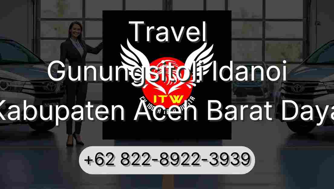 Travel Gunungsitoli Idanoi Kabupaten Aceh Barat Daya