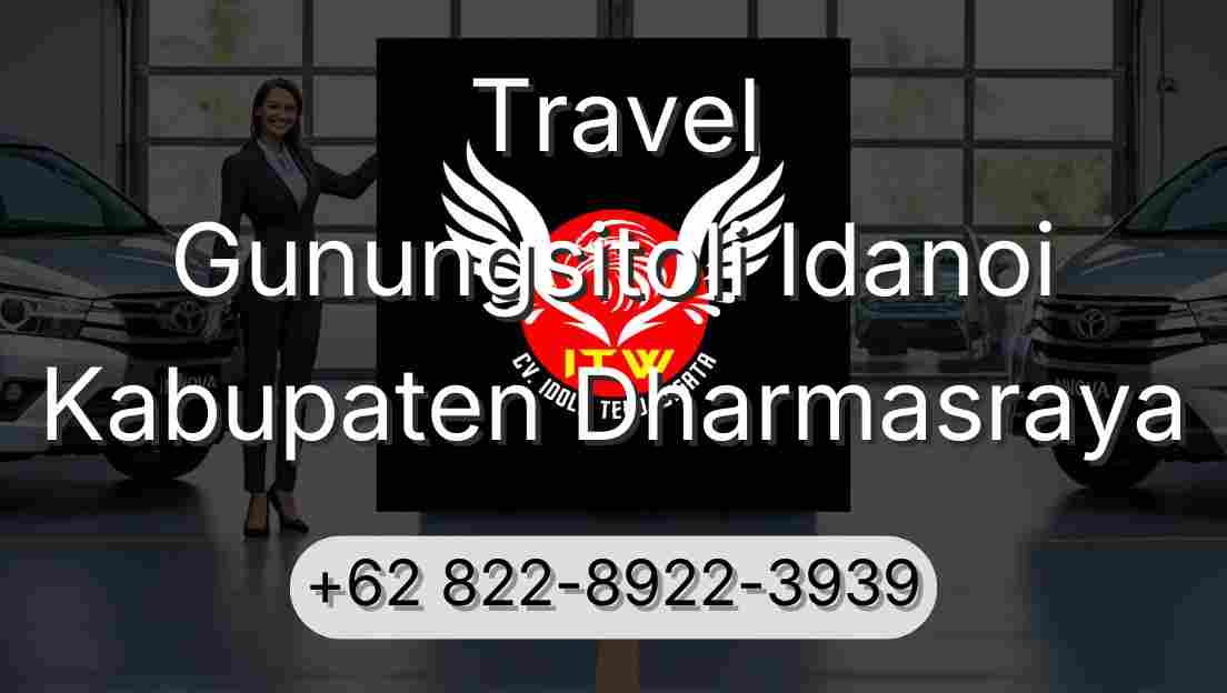 Travel Gunungsitoli Idanoi Kabupaten Dharmasraya