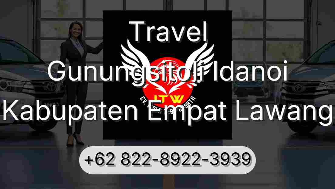 Travel Gunungsitoli Idanoi Kabupaten Empat Lawang