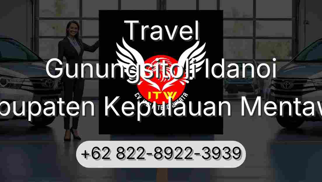 Travel Gunungsitoli Idanoi Kabupaten Kepulauan Mentawai