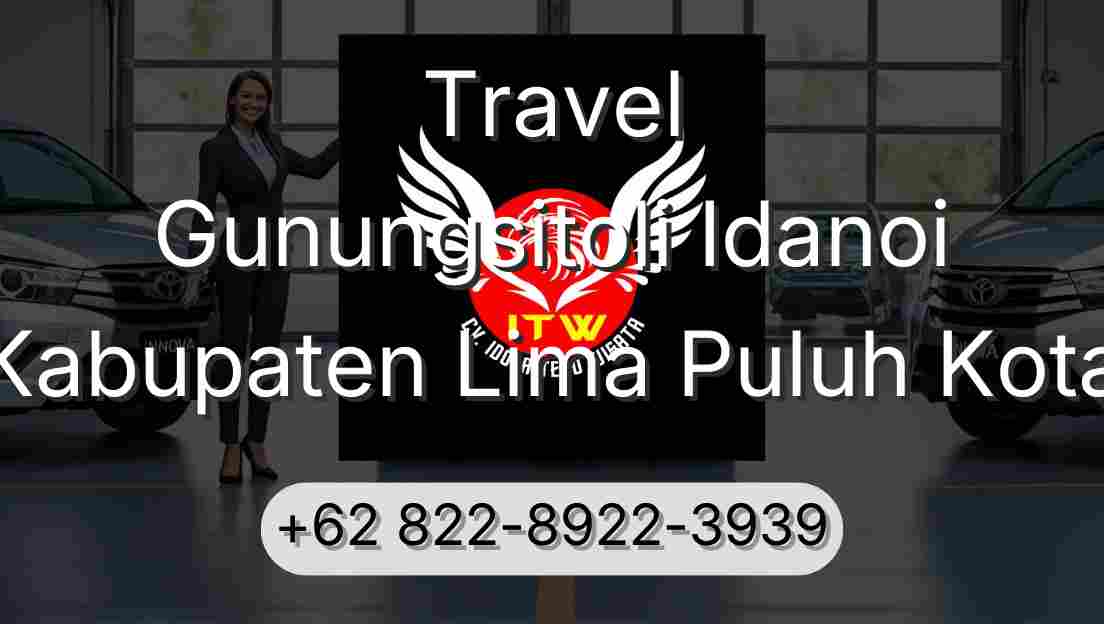 Travel Gunungsitoli Idanoi Kabupaten Lima Puluh Kota