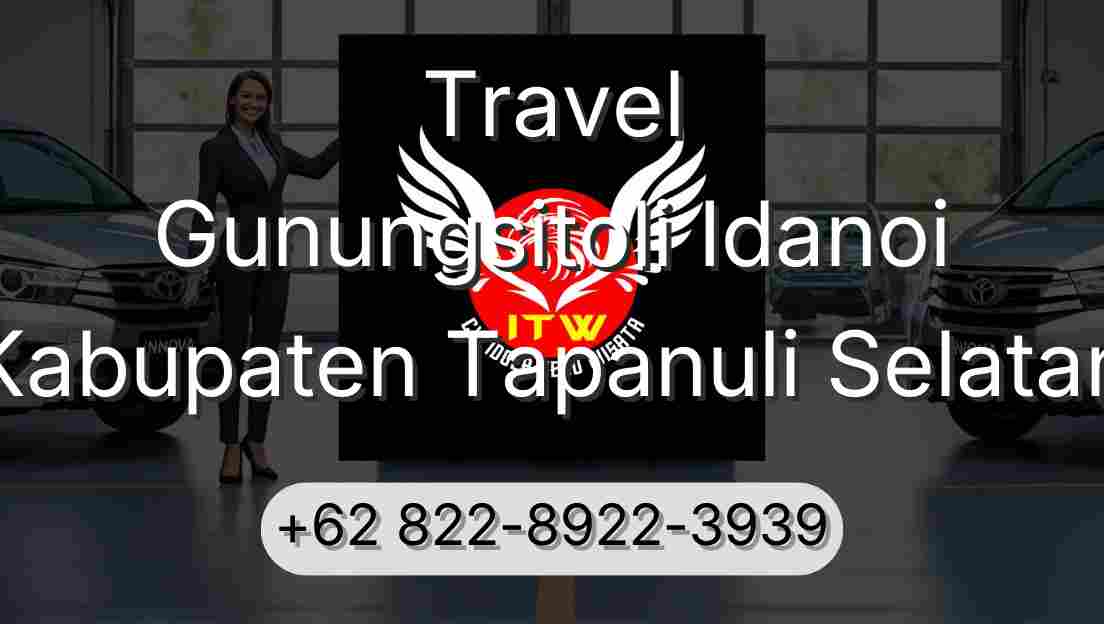 Travel Gunungsitoli Idanoi Kabupaten Tapanuli Selatan