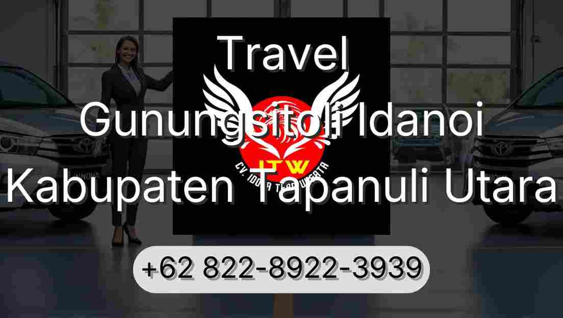 Travel Gunungsitoli Idanoi Kabupaten Tapanuli Utara