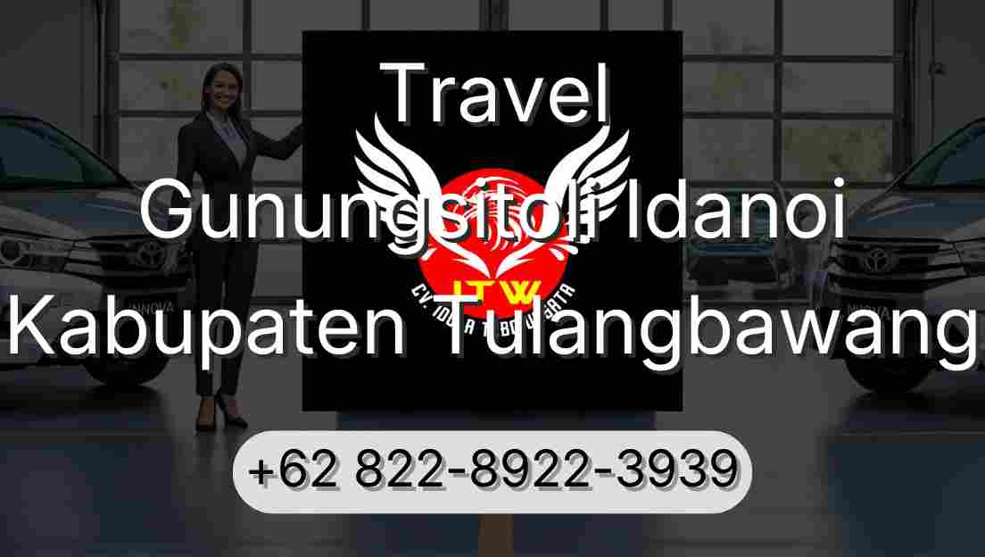 Travel Gunungsitoli Idanoi Kabupaten Tulangbawang