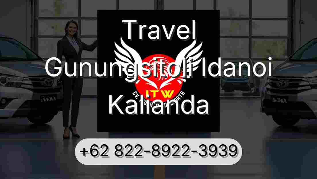 Travel Gunungsitoli Idanoi Kalianda