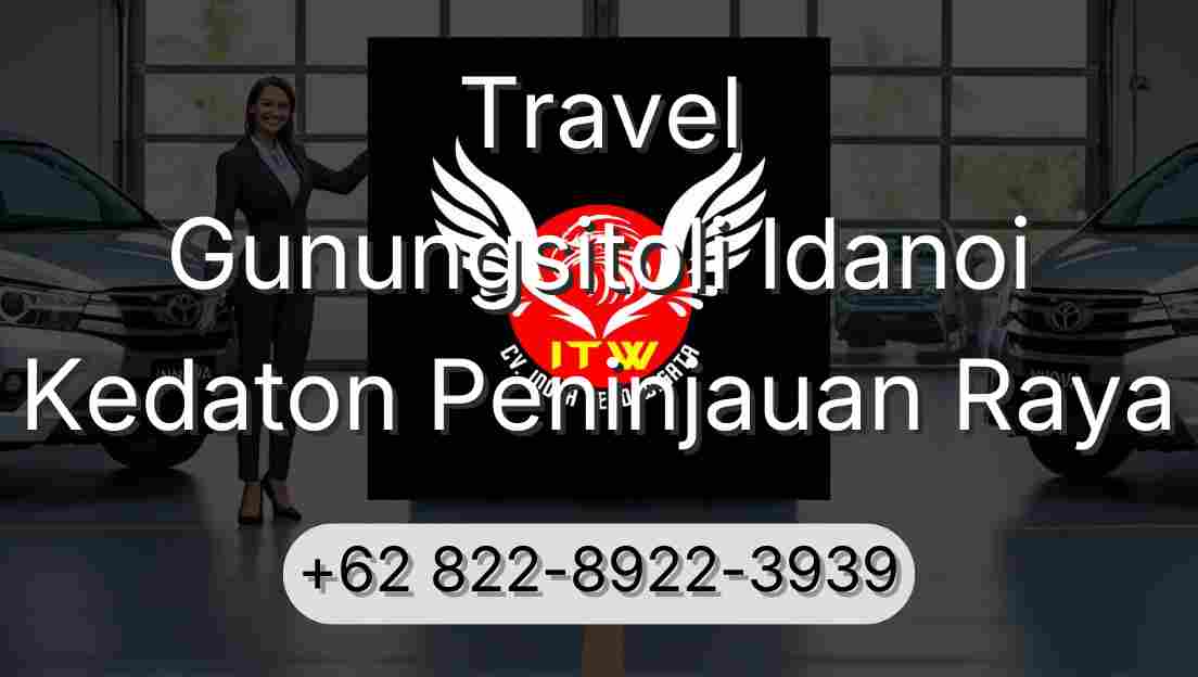 Travel Gunungsitoli Idanoi Kedaton Peninjauan Raya