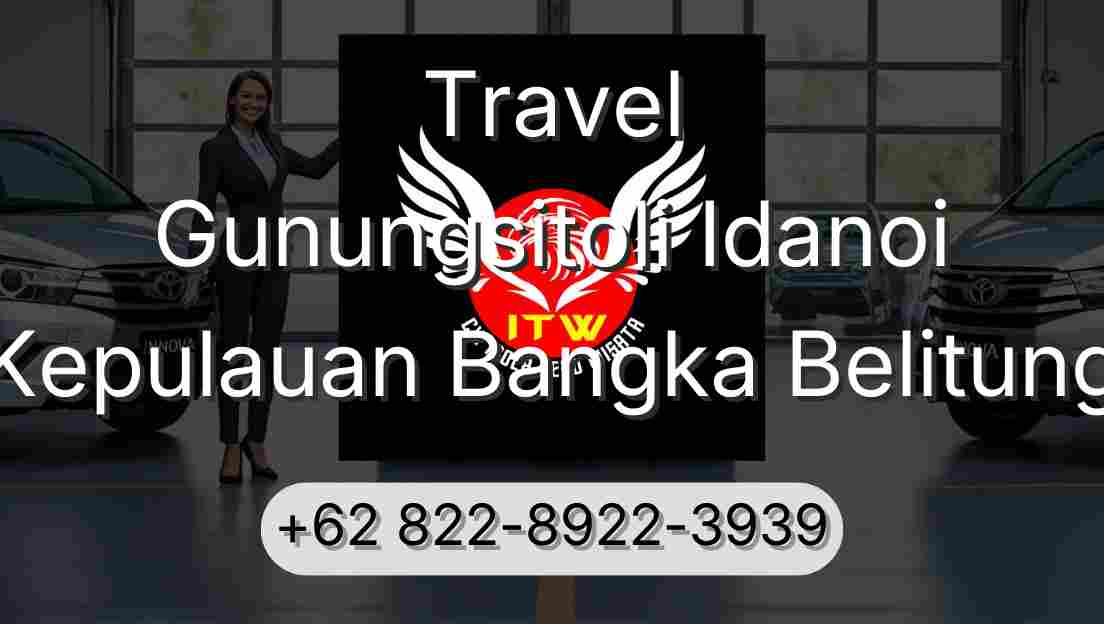 Travel Gunungsitoli Idanoi Kepulauan Bangka Belitung