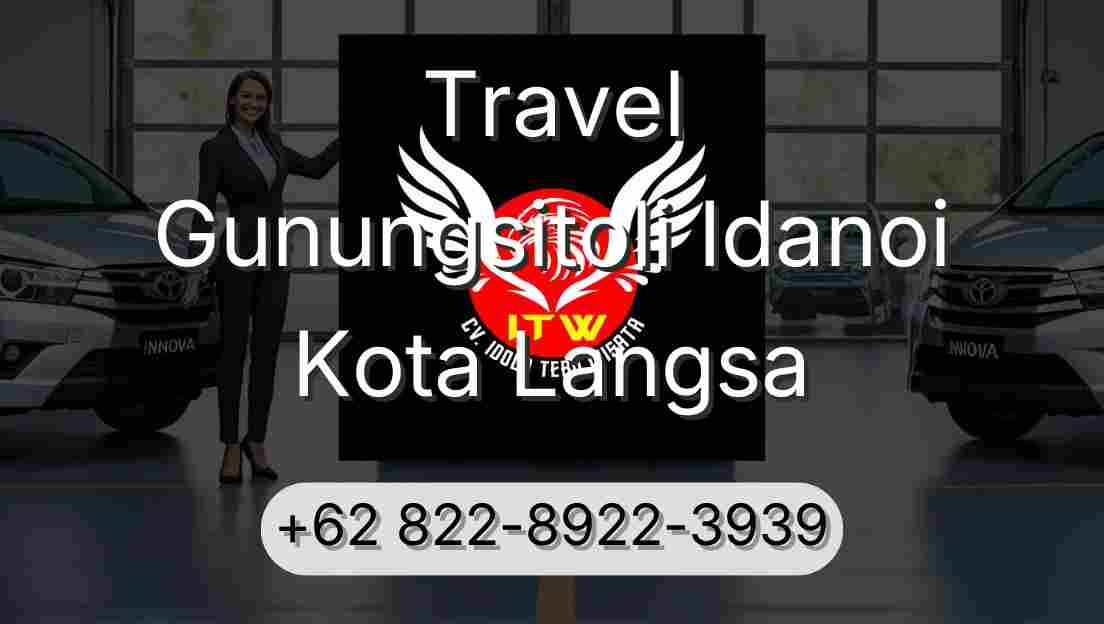 Travel Gunungsitoli Idanoi Kota Langsa