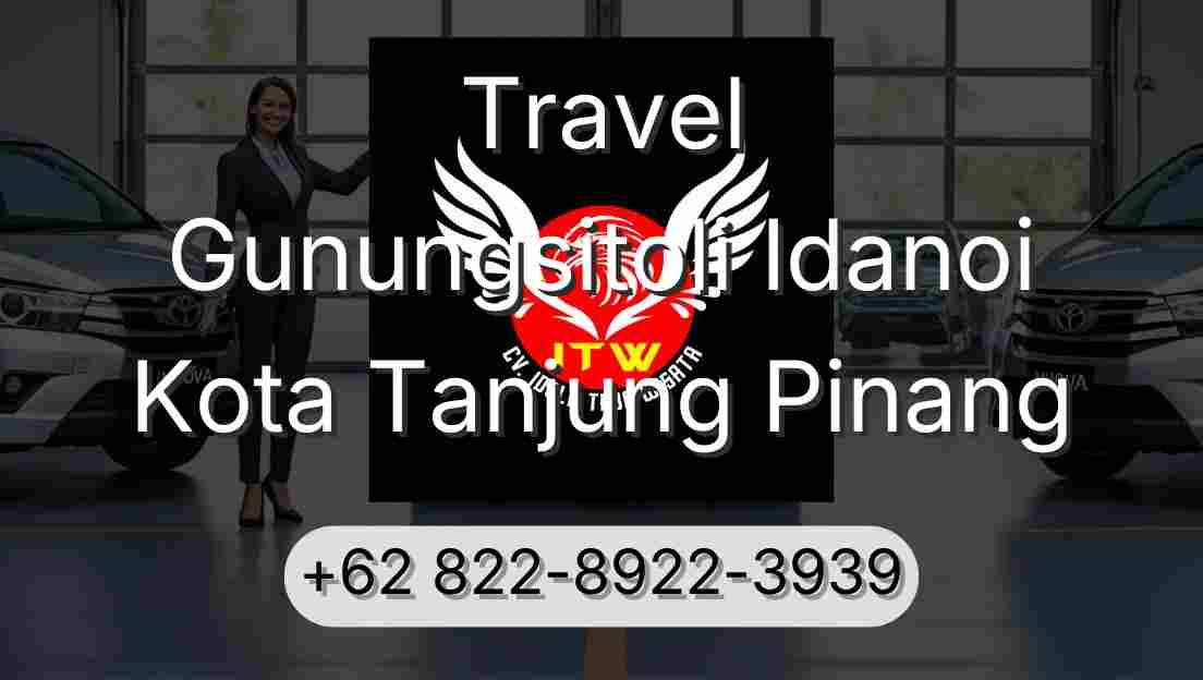 Travel Gunungsitoli Idanoi Kota Tanjung Pinang