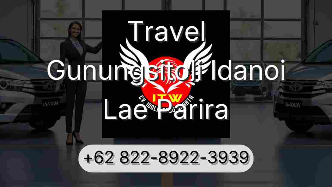 Travel Gunungsitoli Idanoi Lae Parira