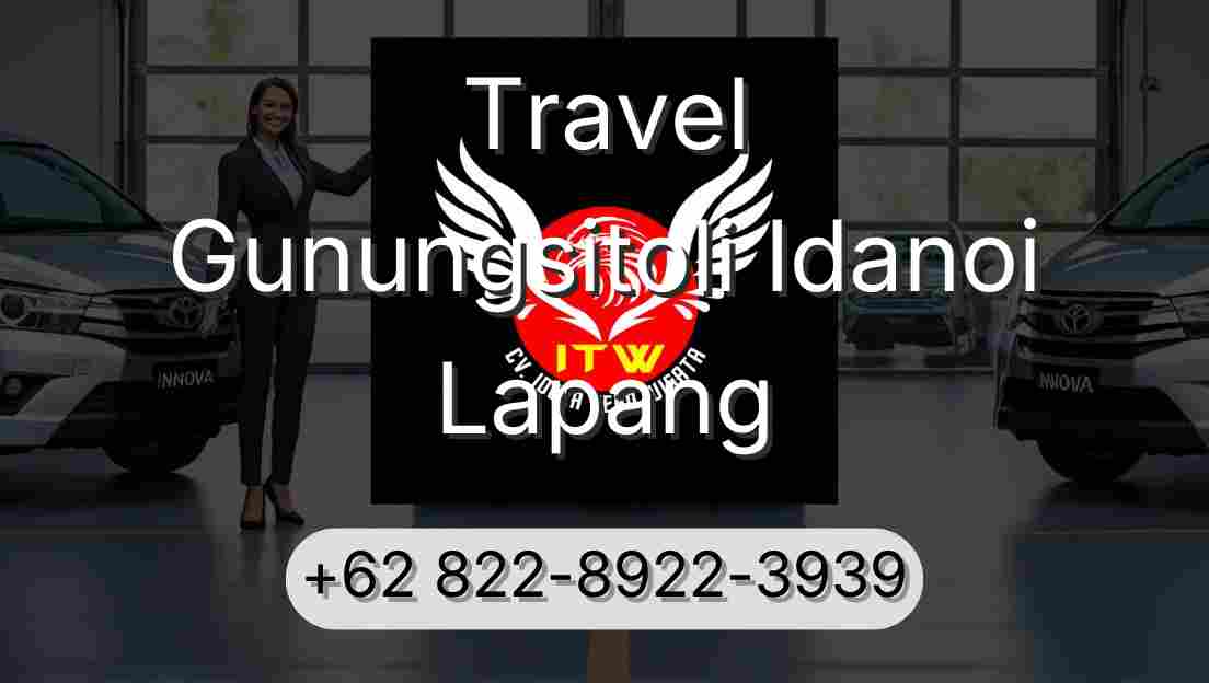 Travel Gunungsitoli Idanoi Lapang