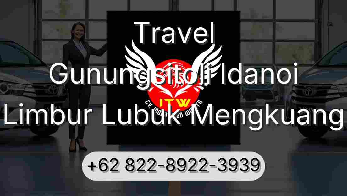 Travel Gunungsitoli Idanoi Limbur Lubuk Mengkuang